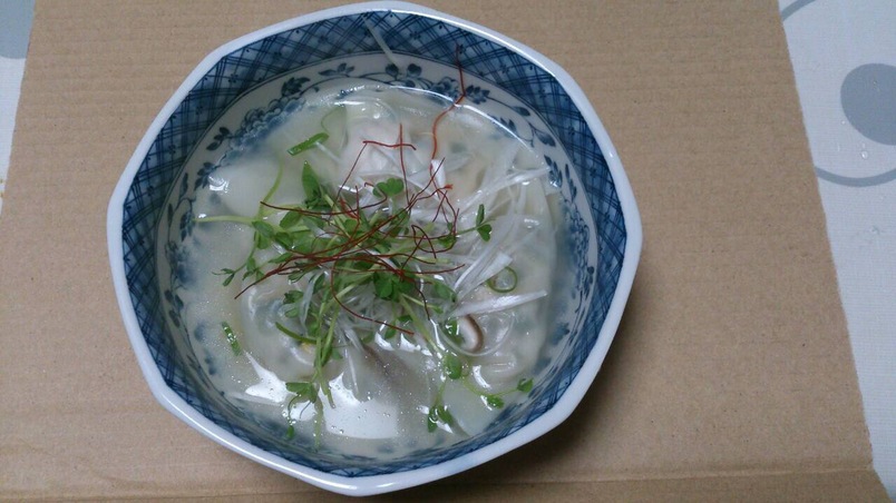 日光旬のレシピ『さといもの水餃子』