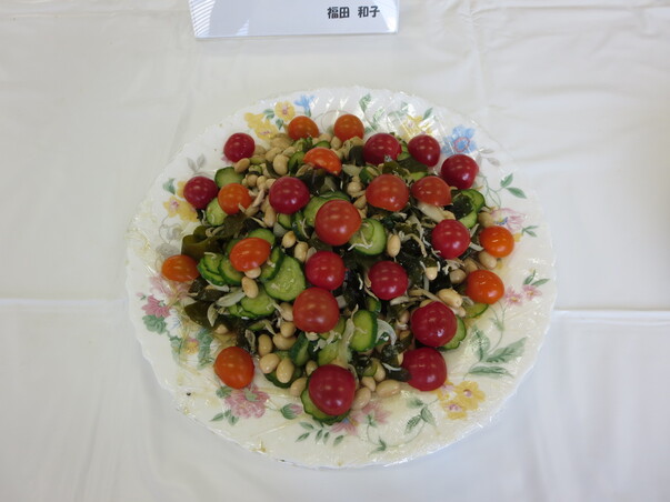 日光旬のレシピ『きゅうりとわかめの酢の物』