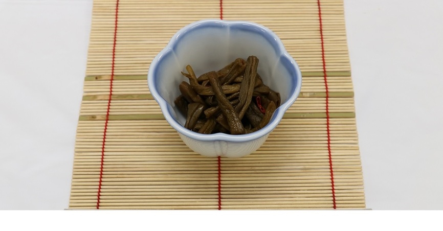 日光旬のレシピ「インゲンのつくだ煮」