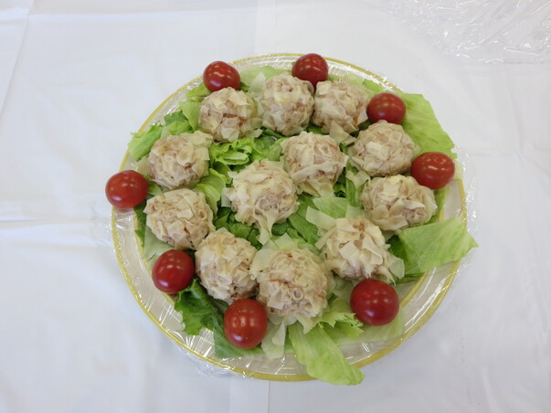 日光旬のレシピ「キノコ入りシュウマイ」