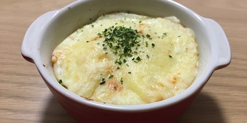 日光旬のレシピ『キャベツのグラタン』